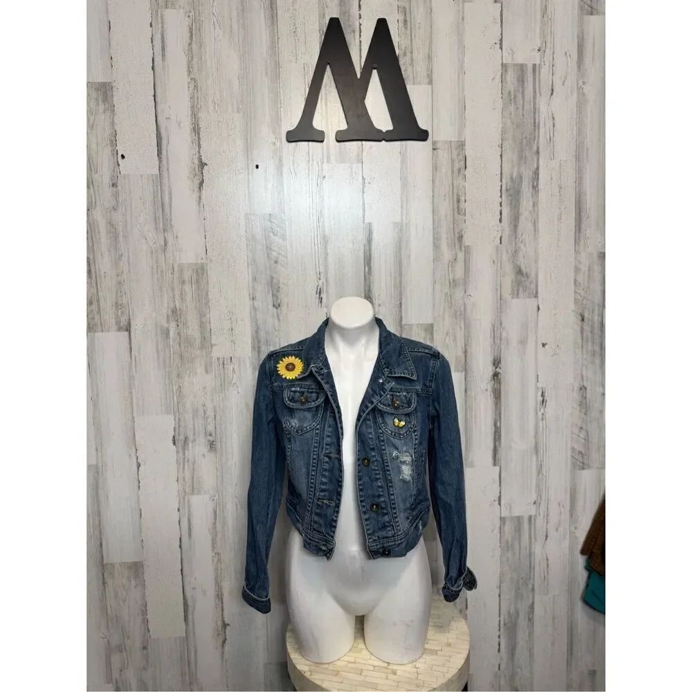 APT 9 blue Jean jacket